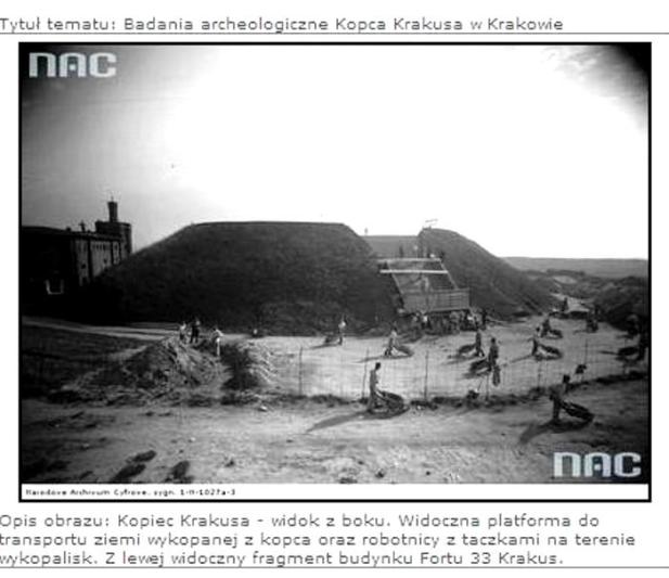 7. Fort 33 podczas badaĂą archeologicznych w 1934 r..JPG